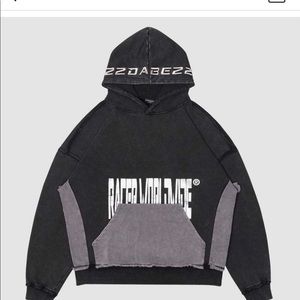 Racer worldwide Dabe black hoodie size M